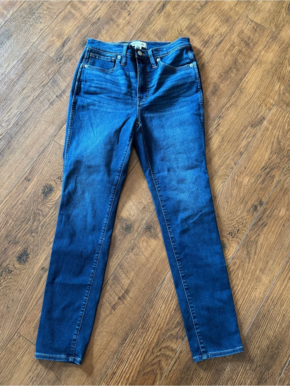 NWT Madewell 10" High-Rise Skinny Jeans Dark Wash  Women’s Sz 27 Retails $128